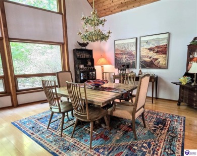 Discover this remarkable Lindal Cedar Home, thoughtfully crafted on Doe Valley Country Club in Kentucky - for sale on GolfHomes.com, golf home, golf lot