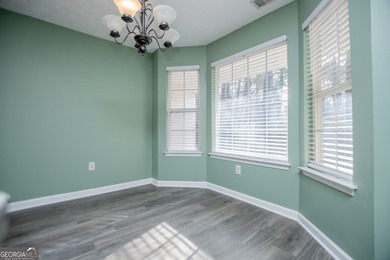 Live the Fairfield Plantation lifestyle! Stylish stepless ranch on Fairfield Plantation Golf and Country Club in Georgia - for sale on GolfHomes.com, golf home, golf lot