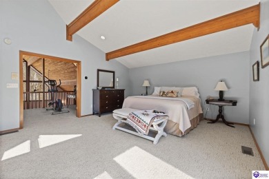 Discover this remarkable Lindal Cedar Home, thoughtfully crafted on Doe Valley Country Club in Kentucky - for sale on GolfHomes.com, golf home, golf lot