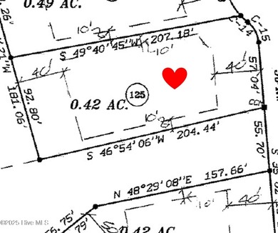 Large homesite that has Nature & Golf Views, located in a on Ocean Ridge Plantation in North Carolina - for sale on GolfHomes.com, golf home, golf lot