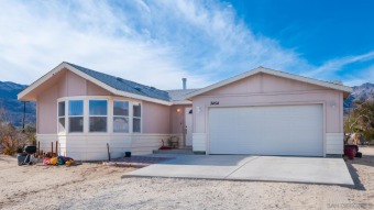 This lovely manufactured home is in a great location in the much on Borrego Springs Resort and Country Club in California - for sale on GolfHomes.com, golf home, golf lot