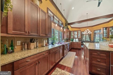 Luxury Reynolds Lake Oconee living in this beautifully crafted on Reynolds Lake Oconee - The Oconee in Georgia - for sale on GolfHomes.com, golf home, golf lot
