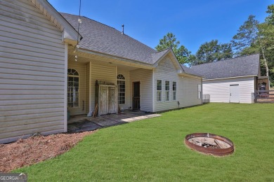 Ranch home on an acre lot in sought-after Sharon Elementary and on Cedar Lake Golf Club in Georgia - for sale on GolfHomes.com, golf home, golf lot