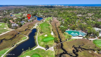 Views, views, views! The golf and nature vistas from this custom on Marsh Landing Country Club - Saint Johns County in Florida - for sale on GolfHomes.com, golf home, golf lot