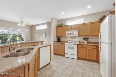 FULLY FURNISHED & MOVE-IN READY. This exceptional 2BD/2BA home on Granite Falls Golf Club  in Arizona - for sale on GolfHomes.com, golf home, golf lot