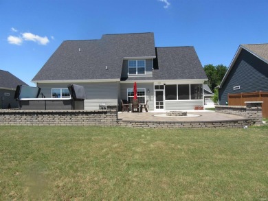 This beautiful two story home in Autumn Woods S/D backs up to on Wildcat Creek Golf Course in Indiana - for sale on GolfHomes.com, golf home, golf lot