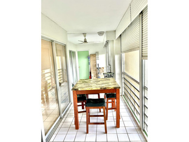 Beautiful view from balcony of golf course and water this 2/2 is on Poinciana Golf Club in Florida - for sale on GolfHomes.com, golf home, golf lot