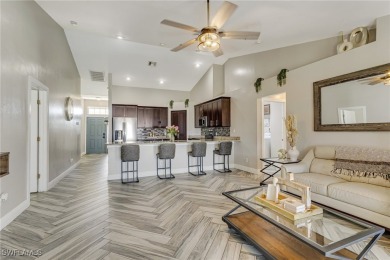 Step into this beautifully reimagined Cape Coral residence where on Palmetto-Pine Country Club in Florida - for sale on GolfHomes.com, golf home, golf lot