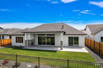 Welcome home to this stunning, single-level retreat that offers on Falcon Crest Golf Club in Idaho - for sale on GolfHomes.com, golf home, golf lot