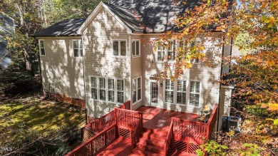 This lovely Lochmere home will charm you throughout the holiday on Lochmere Golf Club in North Carolina - for sale on GolfHomes.com, golf home, golf lot