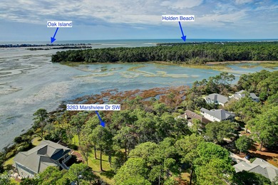 LOOK! This is a Rare Find! A Marsh front homesite in an amenity on Lockwood Folly Country Club in North Carolina - for sale on GolfHomes.com, golf home, golf lot