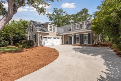 Experience luxury living in this stunning custom-built home on Savannah Quarters Country Club in Georgia - for sale on GolfHomes.com, golf home, golf lot