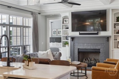 Experience luxury living in this stunning custom-built home on Savannah Quarters Country Club in Georgia - for sale on GolfHomes.com, golf home, golf lot