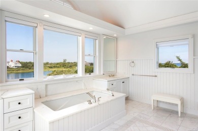 Step into a realm of pure Resort Style living and waterfront on Quogue Field Club in New York - for sale on GolfHomes.com, golf home, golf lot