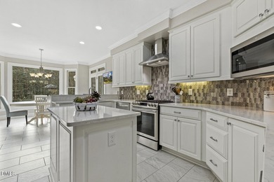 Experience the pinnacle of golf club living in this custom-built on Prestonwood Country Club  in North Carolina - for sale on GolfHomes.com, golf home, golf lot