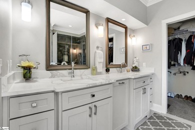 Exceptional, one level, luxury home transformed by a meticulous on The Cliffs Valley Golf Course in South Carolina - for sale on GolfHomes.com, golf home, golf lot