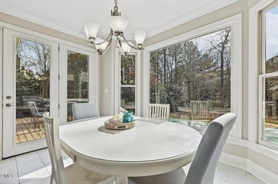 Experience the pinnacle of golf club living in this custom-built on Prestonwood Country Club  in North Carolina - for sale on GolfHomes.com, golf home, golf lot