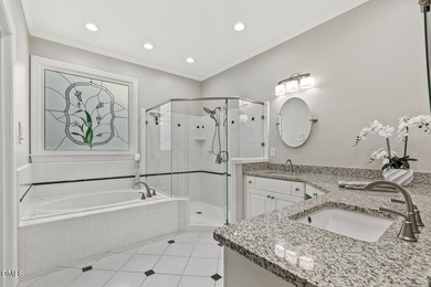 Experience the pinnacle of golf club living in this custom-built on Prestonwood Country Club  in North Carolina - for sale on GolfHomes.com, golf home, golf lot