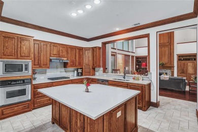 This impressive two-story, 5-bedroom, 4 and a half bathroom home on The Trails of Frisco Golf Club in Texas - for sale on GolfHomes.com, golf home, golf lot