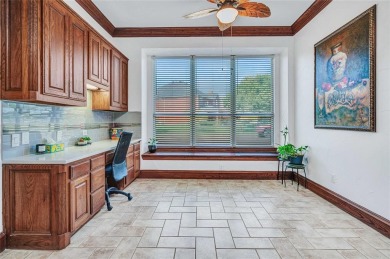 This impressive two-story, 5-bedroom, 4 and a half bathroom home on The Trails of Frisco Golf Club in Texas - for sale on GolfHomes.com, golf home, golf lot