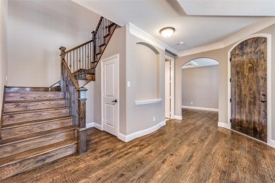 Discover lakeside living at its finest in this stunning on The Tribute At the Colony in Texas - for sale on GolfHomes.com, golf home, golf lot