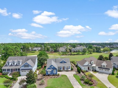 This golf front home on the 7th hole of Cate built in 2019 on Members Club At St. James Plantation in North Carolina - for sale on GolfHomes.com, golf home, golf lot