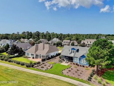 This golf front home on the 7th hole of Cate built in 2019 on Members Club At St. James Plantation in North Carolina - for sale on GolfHomes.com, golf home, golf lot