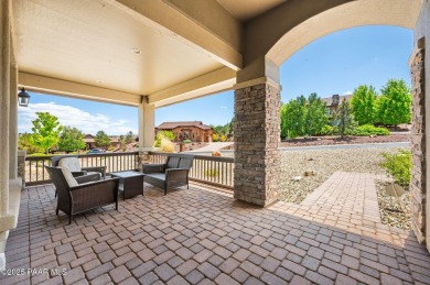 One level home on .59 private acres bordering the 6th hole of on Prescott Lakes Golf and Country Club in Arizona - for sale on GolfHomes.com, golf home, golf lot