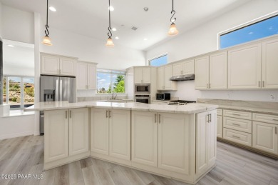 One level home on .59 private acres bordering the 6th hole of on Prescott Lakes Golf and Country Club in Arizona - for sale on GolfHomes.com, golf home, golf lot