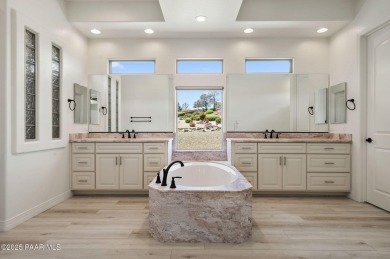 One level home on .59 private acres bordering the 6th hole of on Prescott Lakes Golf and Country Club in Arizona - for sale on GolfHomes.com, golf home, golf lot