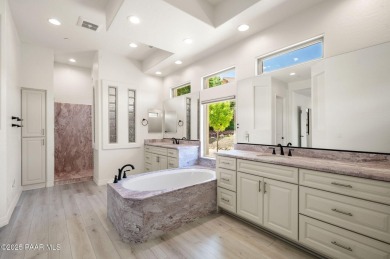 One level home on .59 private acres bordering the 6th hole of on Prescott Lakes Golf and Country Club in Arizona - for sale on GolfHomes.com, golf home, golf lot