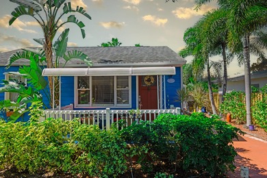 Twice featured in the Cottages of Lake Worth Tour, this is THE on Lake Worth Municipal Golf Course in Florida - for sale on GolfHomes.com, golf home, golf lot
