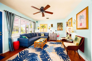 Twice featured in the Cottages of Lake Worth Tour, this is THE on Lake Worth Municipal Golf Course in Florida - for sale on GolfHomes.com, golf home, golf lot