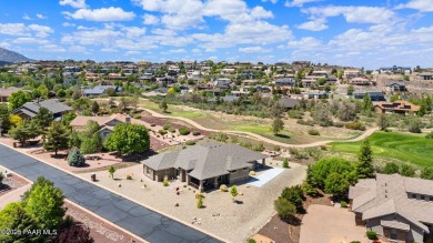 One level home on .59 private acres bordering the 6th hole of on Prescott Lakes Golf and Country Club in Arizona - for sale on GolfHomes.com, golf home, golf lot