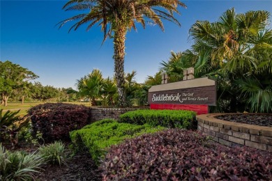 Experience 2,356 square feet of maintenance-free living in this on Saddlebrook Golf and Country Club in Florida - for sale on GolfHomes.com, golf home, golf lot