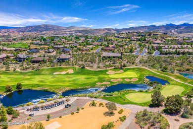 One level home on .59 private acres bordering the 6th hole of on Prescott Lakes Golf and Country Club in Arizona - for sale on GolfHomes.com, golf home, golf lot