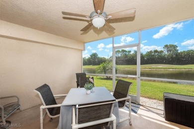 Enjoy serene water views in this bright, first-floor condo in on Bonita Fairways in Florida - for sale on GolfHomes.com, golf home, golf lot
