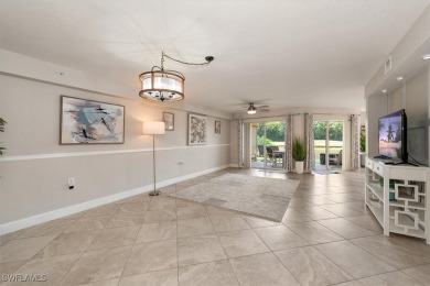 Enjoy serene water views in this bright, first-floor condo in on Bonita Fairways in Florida - for sale on GolfHomes.com, golf home, golf lot