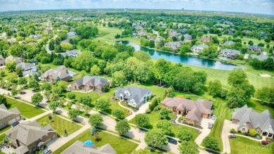 Experience luxury living in this custom-built Daniels home on The Heritage Club in Ohio - for sale on GolfHomes.com, golf home, golf lot