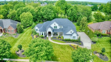 Experience luxury living in this custom-built Daniels home on The Heritage Club in Ohio - for sale on GolfHomes.com, golf home, golf lot
