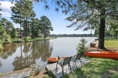 Charming Waterfront Ranch ,on a quiet cul-de-sac, in the gated on Carolina Lakes Country Club in North Carolina - for sale on GolfHomes.com, golf home, golf lot