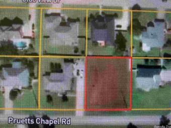 Beautiful building lot across from the golf course, club view on Paragould Country Club in Arkansas - for sale on GolfHomes.com, golf home, golf lot
