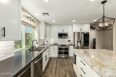 This golf course home is elegant living meets modern comfort in on Westbrook Village Golf Club in Arizona - for sale on GolfHomes.com, golf home, golf lot