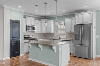 Beautiful Craftsman home nestled in the desirable golf and pool on The Club At Twelve Oaks in North Carolina - for sale on GolfHomes.com, golf home, golf lot