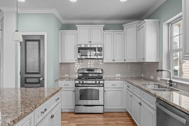 Beautiful Craftsman home nestled in the desirable golf and pool on The Club At Twelve Oaks in North Carolina - for sale on GolfHomes.com, golf home, golf lot