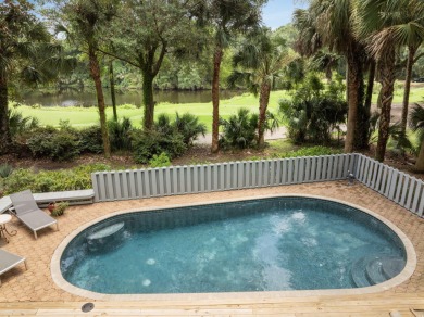 With sweeping views across Cougar Point Golf Course and a serene on Kiawah Island Resort - Cougar Point in South Carolina - for sale on GolfHomes.com, golf home, golf lot