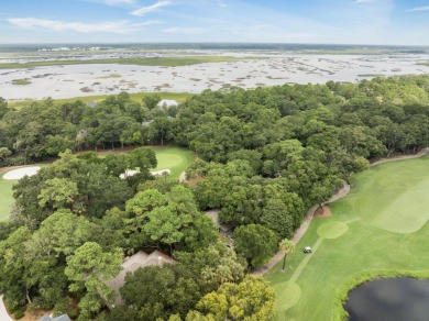 With sweeping views across Cougar Point Golf Course and a serene on Kiawah Island Resort - Cougar Point in South Carolina - for sale on GolfHomes.com, golf home, golf lot