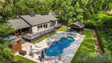 *SEE VIRTUAL TOUR* Exceptionally designed 5-bedroom, 3-bath home on Wilmington Island Club in Georgia - for sale on GolfHomes.com, golf home, golf lot