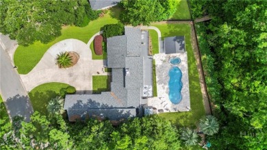 *SEE VIRTUAL TOUR* Exceptionally designed 5-bedroom, 3-bath home on Wilmington Island Club in Georgia - for sale on GolfHomes.com, golf home, golf lot