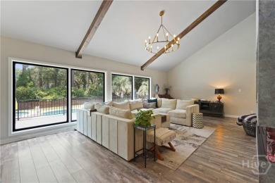 *SEE VIRTUAL TOUR* Exceptionally designed 5-bedroom, 3-bath home on Wilmington Island Club in Georgia - for sale on GolfHomes.com, golf home, golf lot